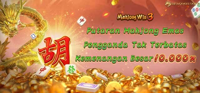 DRAGOONSOFT - MAHJONG WIN 3 GAME PROMO BANNER